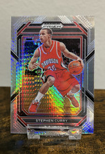 Panini 2023-24 Prizm Draft Picks Stephen Curry Davidson Wildcats Hyper Prizm #53