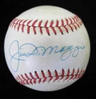 Joe Dimaggio Single Signed Autographed Baseball - Beckett BAS