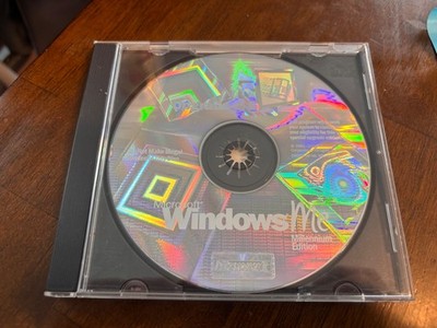 Microsoft Windows ME Millennium Edition Upgrade CD w/ Product Key