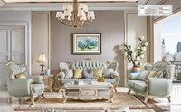 Designer Sofagarnitur 3 2 1 Sitzer Sofa Couch Leder Garnitur Polster Set Holz