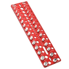 Thread Checker Nut and Bolt Thread Checker Gauge 30 Bolt Size Finder 15 Stand...