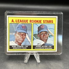 1967 Topps #569 Rod Carew Rookie Stars Hank Allen Twins RC Vintage MLB-EL