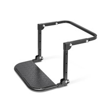   DNA Motoring Folding Tire Step Adjustable Mounted Step for Car Pickup Tru