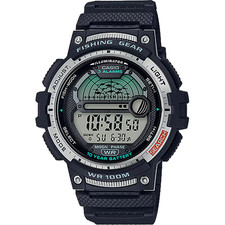 Casio WS-1200H-1AV Digital 100M WR Alarm LED Backlight Stopwatch Timer Dual Time