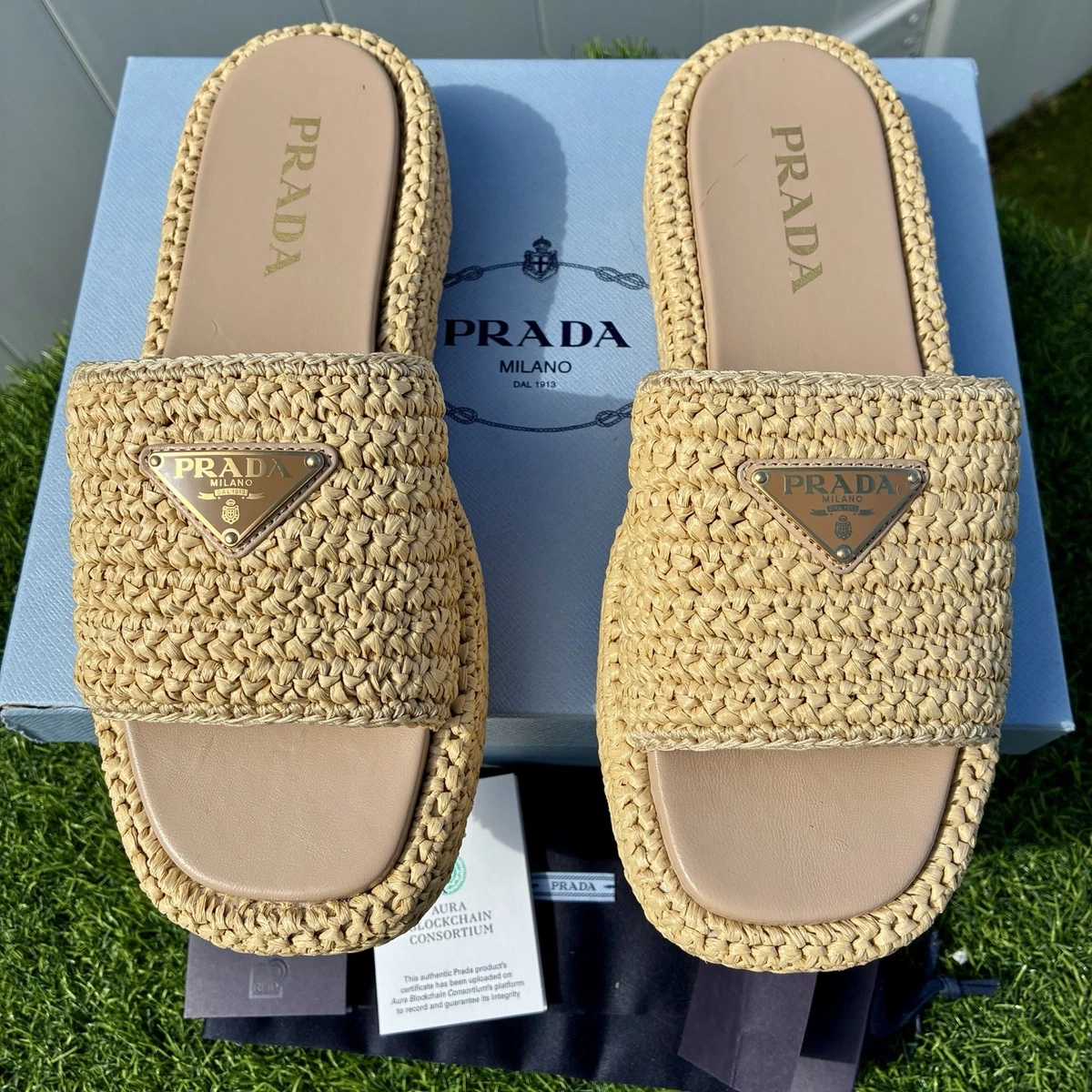 PRADA Beige Sandals for Women for sale | eBay