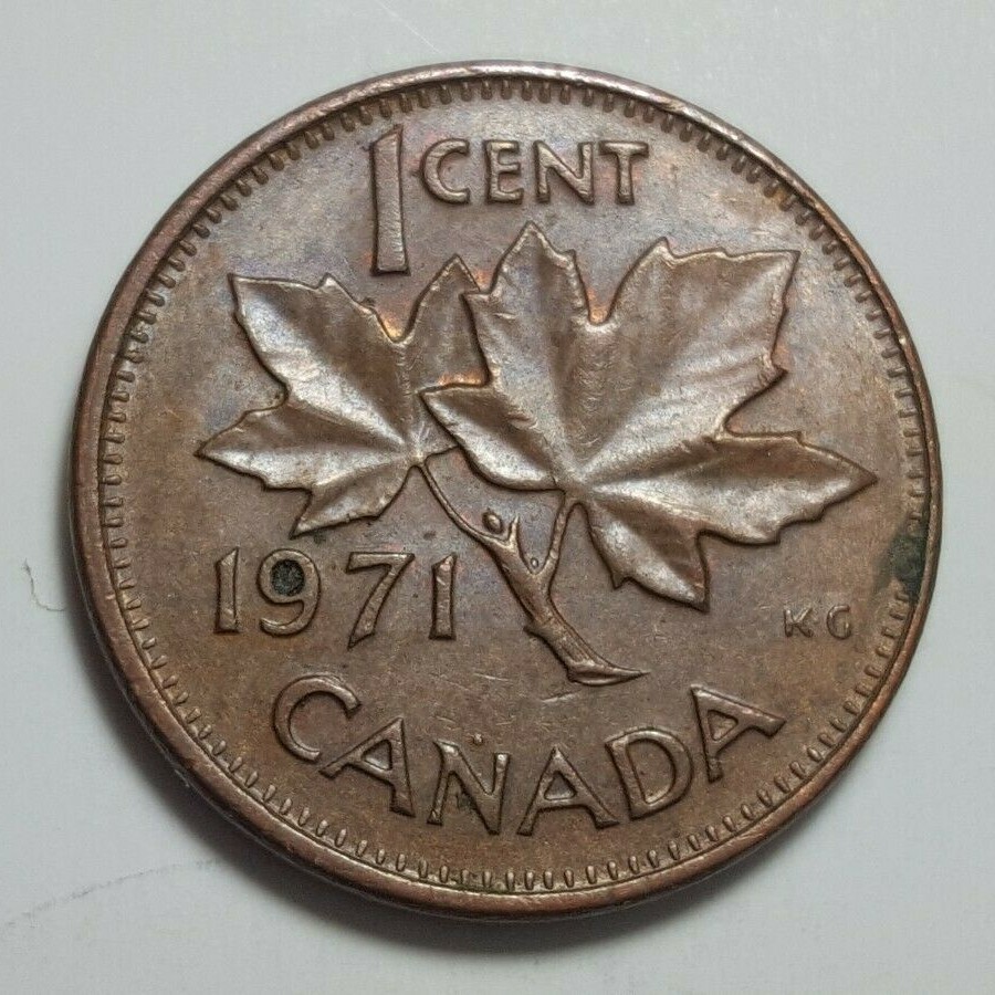 1971 Canada 1 Cent Copper One Canadian Penny ELIZABETH II | eBay