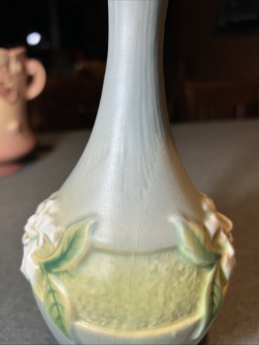 Vintage Roseville Gardenia Gray Ewer 617-10 - Picture 4 of 7