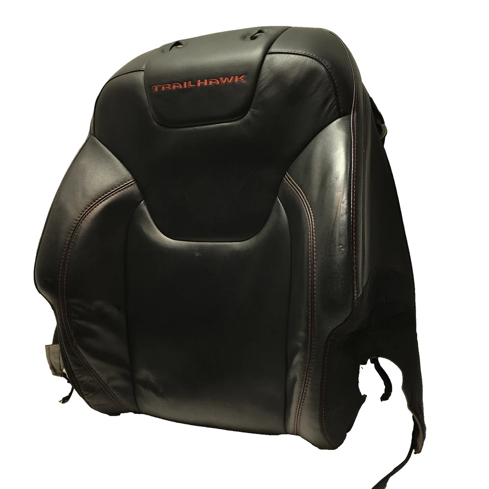 Cojín superior de cuero para asiento de pasajero delantero Cherokee Trailhawk Jeep OEM 2014-2018 Foto 2 de 4
