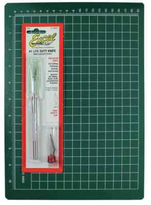 Excel Tools Precision Cutting Kit, Carded With K1 Knife 90001