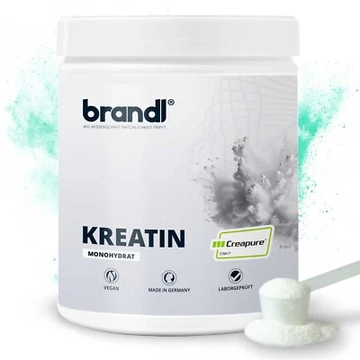 brandl® Kreatin CREAPURE Creatin Monohydrat Pulver 500g | Made in Germany