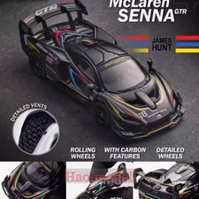 CM 1:64 McLaren SENNA GTR HEC Limited Model Car Alloy Diecast Birthday Gifts