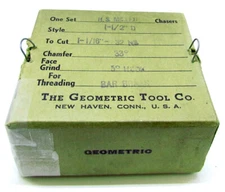 Geometric 1-1/16"-32  1-1/2" D Chaser Set