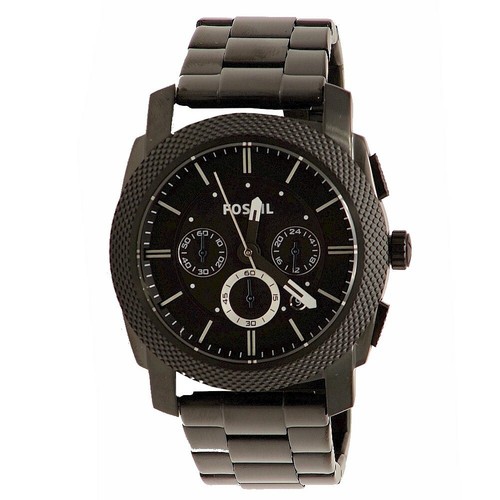 Fossil Machine Chronograph Men's Black 