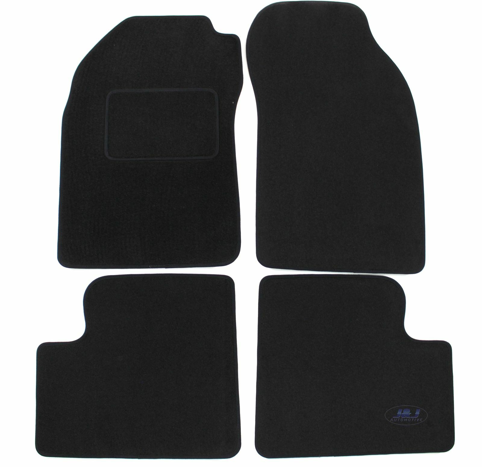 Tapis de sol velours pour Nissan Micra K11 sur mesure 4 pièces noir