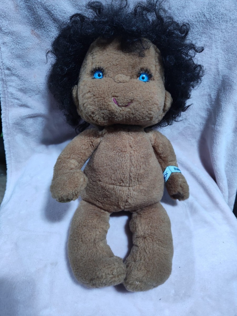 Hugga BunchBubbles black plush doll 1985 Kenner African Hallmark