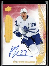 2022-23 Upper Deck Premier Autograph #133 Pontus Holmberg RC