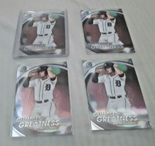 (3) 2020 Bowman Chrome - Glimpses of Greatness  Spencer Torkelson Rookie RC
