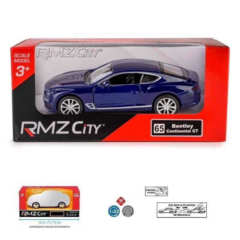 Modellino Auto RMZ City Model Bentley Continental GT (65)  scala 1:32 - Immagine 4 di 4
