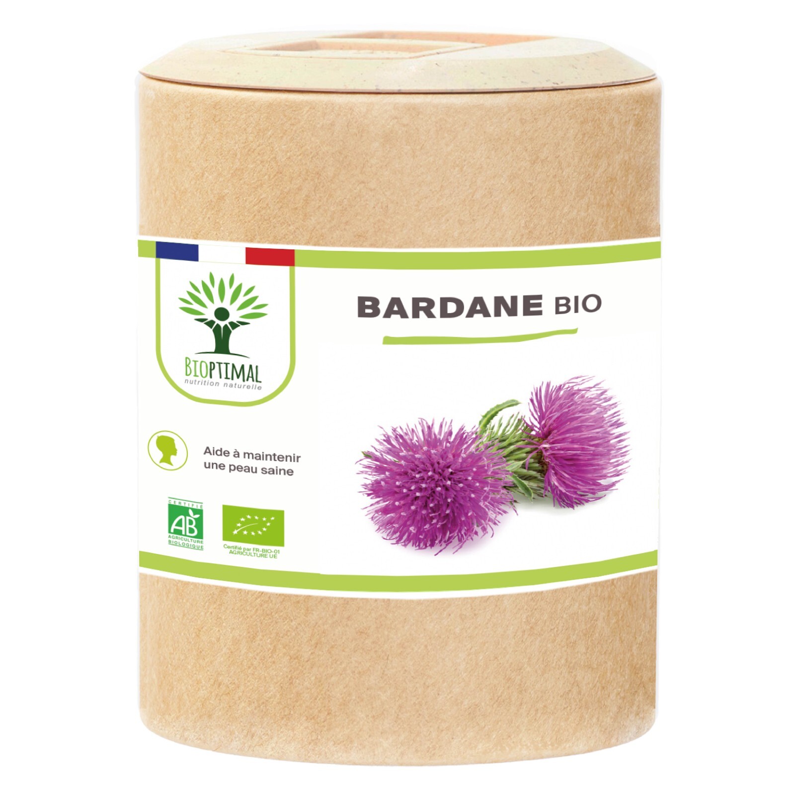 Bardane bio contre les imperfections : éliminez les toxines avec 200 gélules