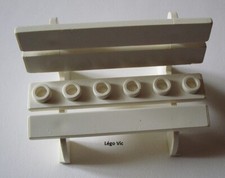 Lego 2041 Bench Seat White Banc Blanc du Fabuland 3683 3662 3719 3676 MOC