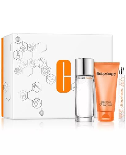 Clinique 3-Pc. Perfectly Happy Fragrance Gift Set For Women  NIB - Picture 1 of 1