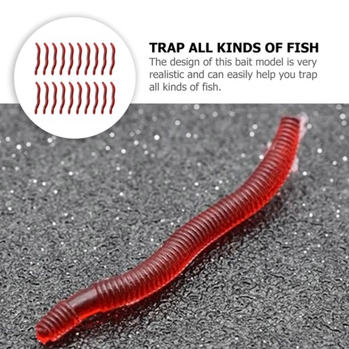 Super Worms - 150 pezzi per esche da giardino e pesca! - Foto 6 di 12