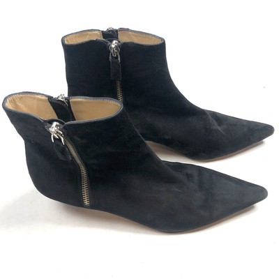 michael kors kitten heel booties