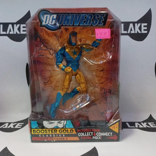 Mattel DC Universe Classics Wave 7 Figure 4 Booster Gold