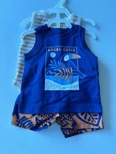 Carters Baby Boy 3 Piece Local Cutie Size 3 M NEW