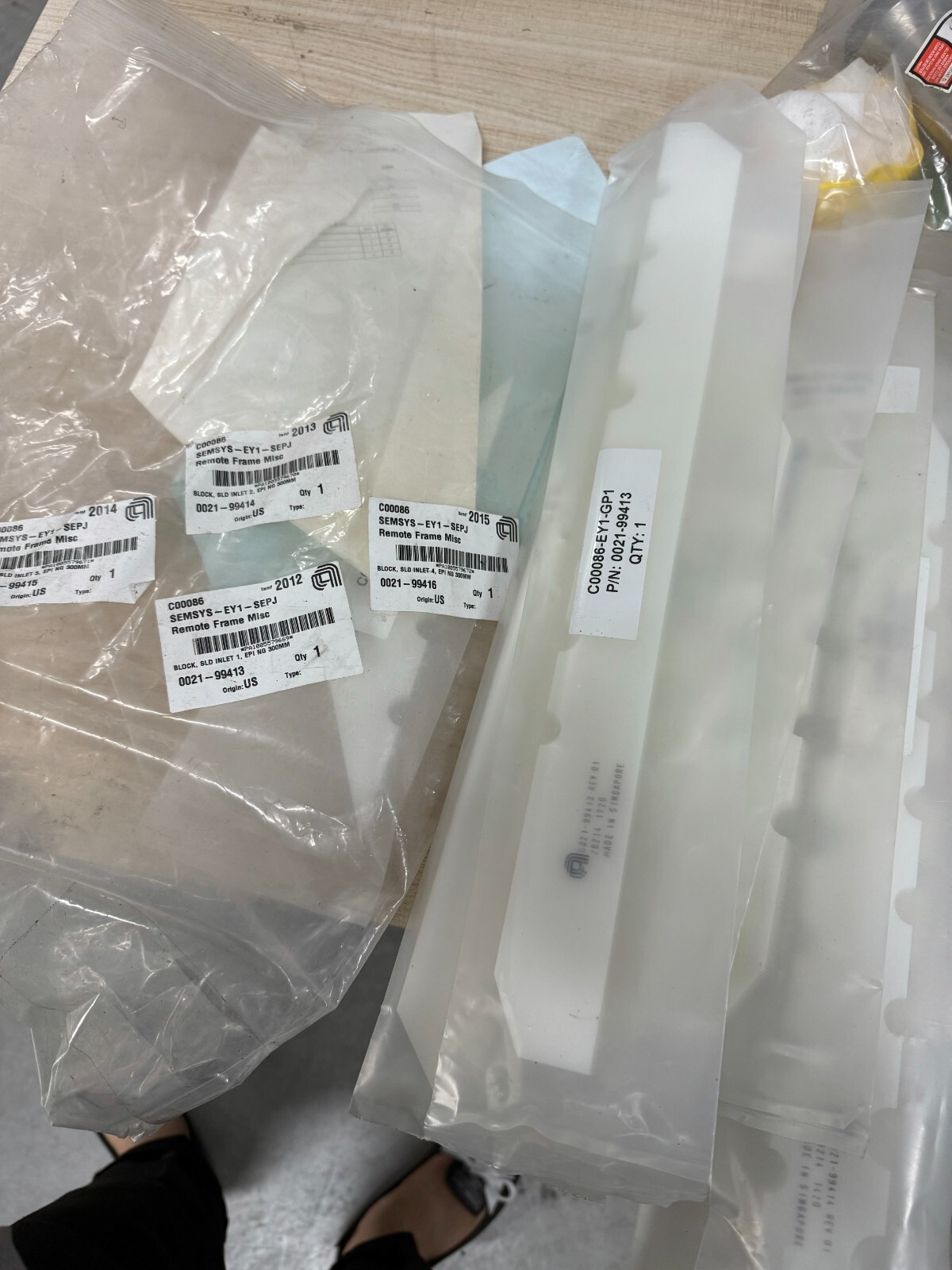 Applied Materials AMAT 0021-99413/14/15/16, new
