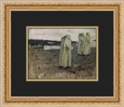 John Singer Sargent Three Berber Women Custom Framed Print