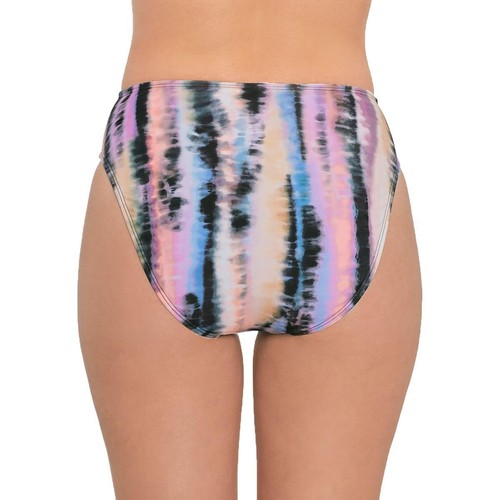 Salt + Cove Womens Tie-Dye High-Waist Beachwear Swim Bottom Separates BHFO 8736 - 第 2/2 張圖片