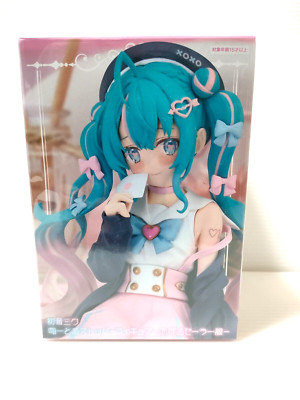 Hatsune Miku Nudelstopper Liebe Matrosenanzug Figur Preis 5,11 Zoll Japan FuRyu