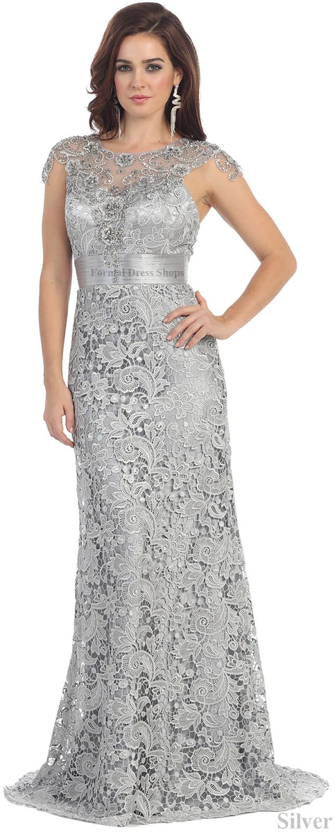 Silver Designer Dress for Any Occasion