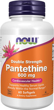 Supplements, Pantethine Coenzyme a Precursor 600 Mg, Double Strength, Cardi...