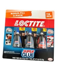 Loctite Super Glue 2x Ultragel Control and 1x Ultra Liquid Control