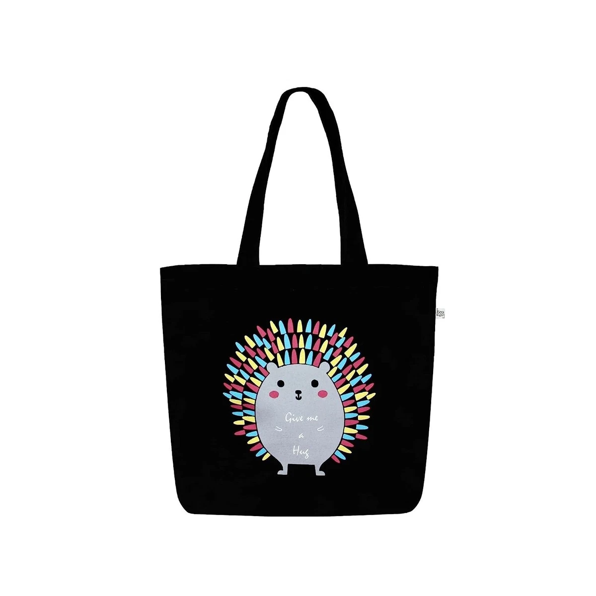 Women Handbag Black Large Tote Bag Shopping Bag College Bag Pack of 1