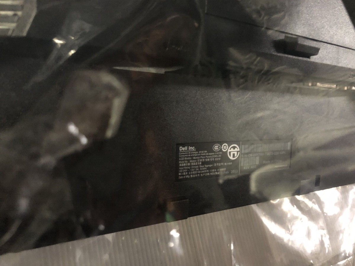 Dell 72872 monitor 19