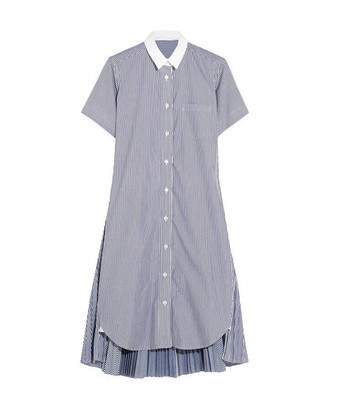 sacai shirt dress