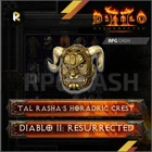 Tal Rasha's Horadric Crest - Diablo 2 Resurrected RoTW Diablo 2 PC/PS4/PS5