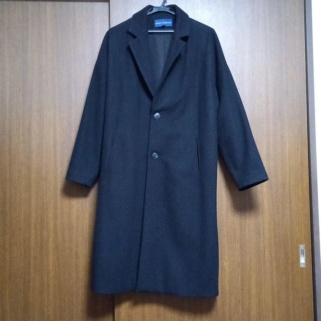 [Japan Used Fashion] Urban Research Chester Coat 38 Black