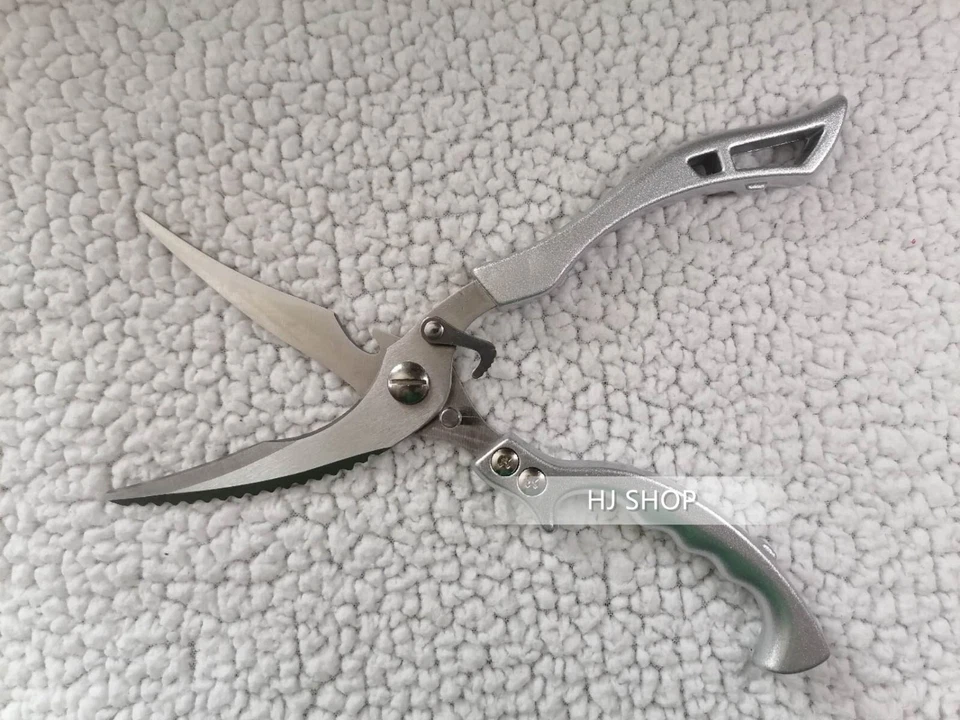 Stainless Steel Kitchen Shears Heavy Duty Scissors For Meat Fish Chicken Bone - Image 2 of 4