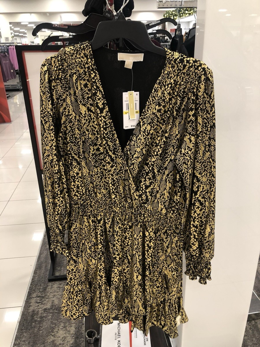 Michael Kors Black and Gold dress size medium NWT Michael Kors Black and Gold dress size medium NWT
