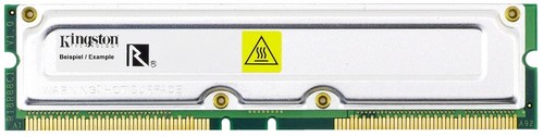 256MB Kit (2x128MB) Kingston ECC Rdram PC800-45 Rimm Kth-xu800/256 A6081A