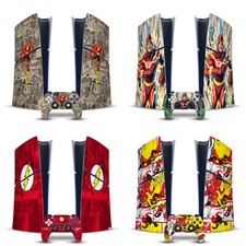 THE FLASH DC COMICS COMIC BOOK ART VINYL SKIN DECAL FOR PS5 SLIM DIGITAL BUNDLE