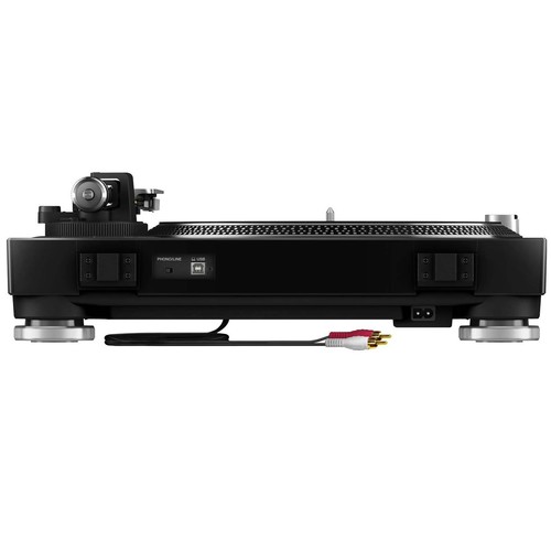 (2) Pioneer PLX-500 High-torque Direct Drive Turntables (black) with ProX Cases - Picture 5 of 12
