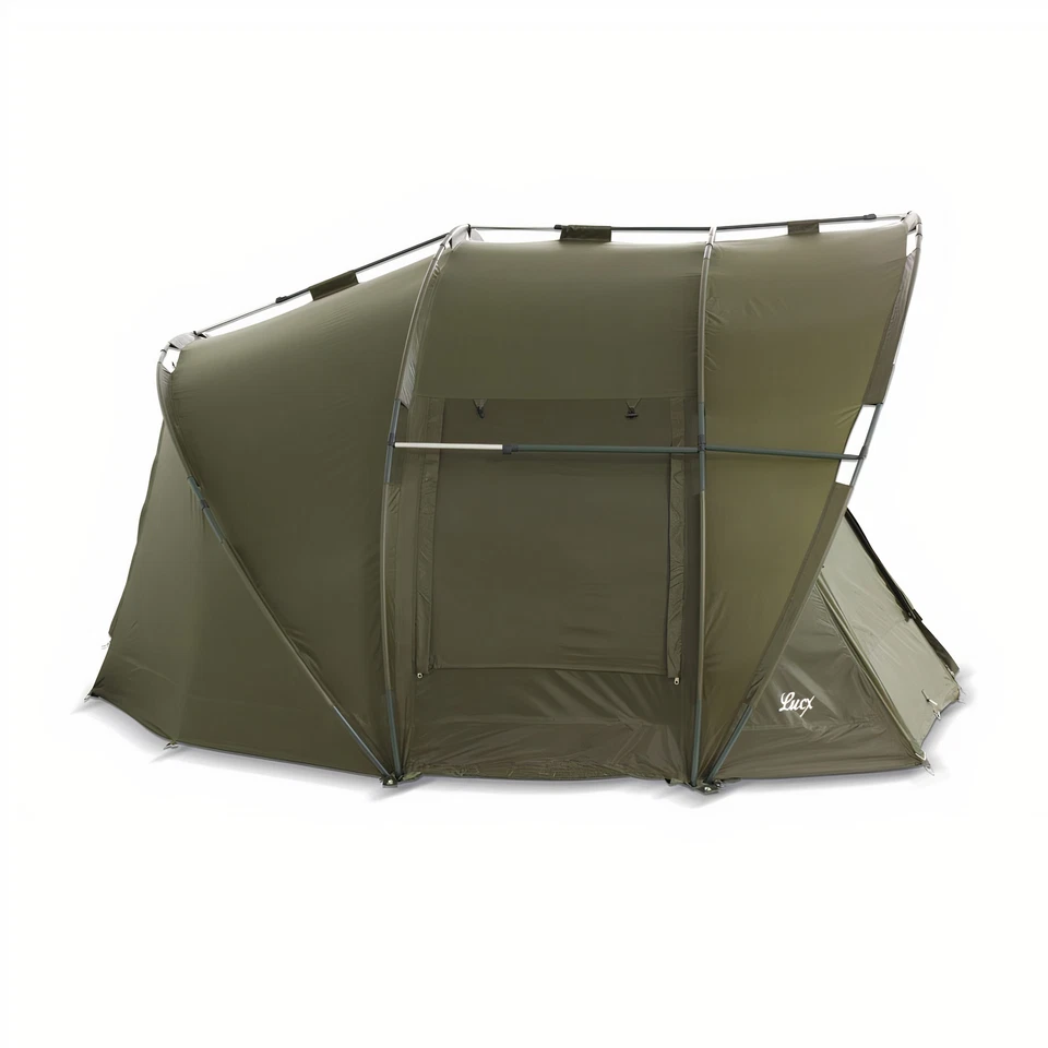 Lucx® Angelzelt 1, 2, 3 Mann Karpfenzelt "Leopard" Bivvy Dome Carp Fishing Tent - Bild 2 von 4