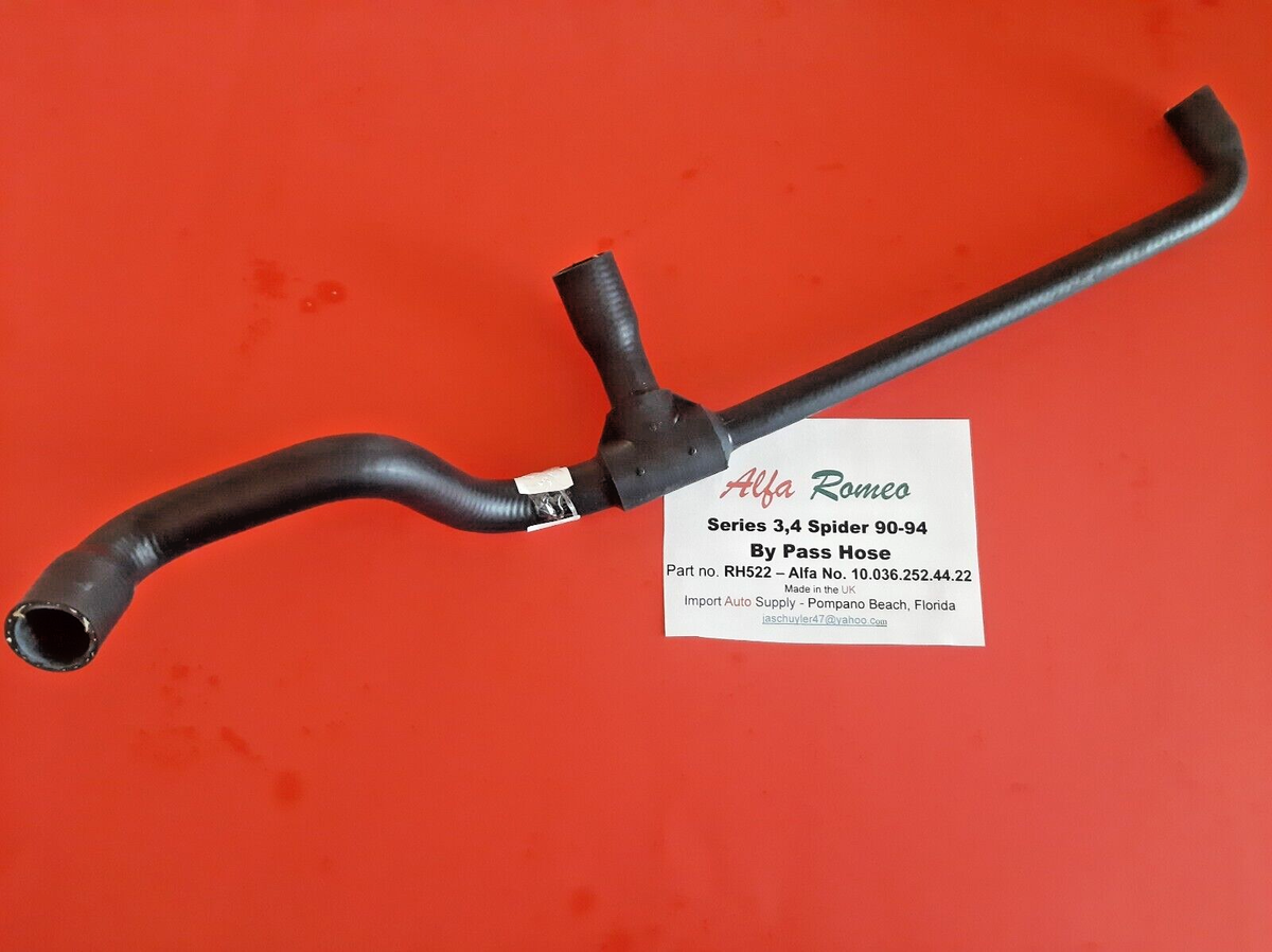 Alfa Romeo Spider 1990-1994 Bypass Hose - Thermostat to Water Pump