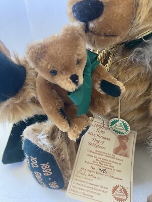 Max Hermann Mohair Teddy Bear Happy Wanderer Limited Edition w