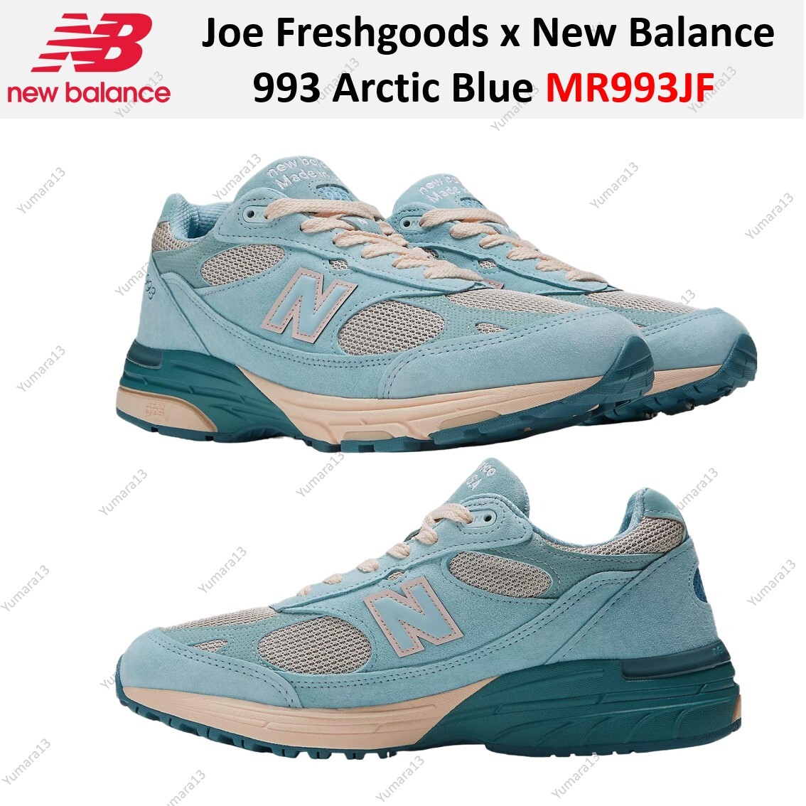 Joe Freshgoods x New Balance 993 Arctic Blue MR993JF Men's Size | eBay